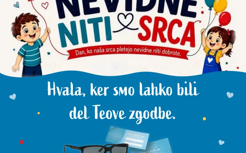 Optocenter | Optika Minus 50 - Dobrodelna prireditev za Tea: Nevidne niti srca povezale Moškanjce 